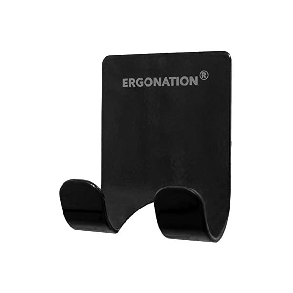 Ergonation Selbstklebender Rasiererhalter aus Edelstahl für Badezimmer, Dusche und Badewanne | Wasserdichter Halter…