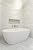 Bedrosians DECCLOWHI28G Cloe Ceramic Tile 2.5" x 8", White (76-Pack, 10.64 SF)