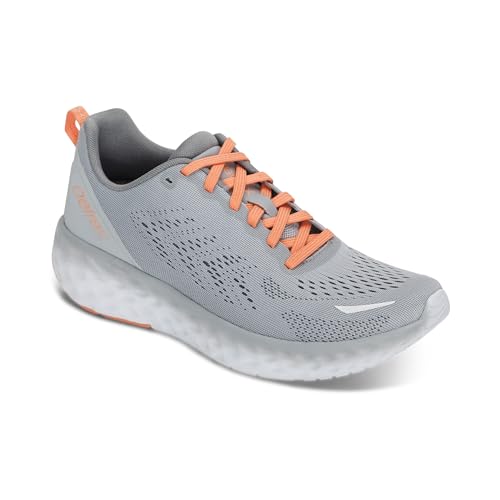 Aetrex Women's Danika Orthopedic Arch Support Sneakers Light Grey