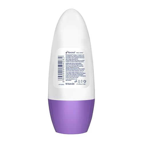 Image of Rexona Free Spirit Roll-On Motion Activated Deodorant for Women | 72-Hour Freshness | Alcohol-Free & Gentle on Skin | 45 ML