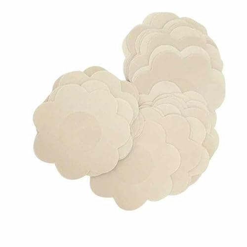 OXFYY 10/20 unidades de cinta invisible para levantar el pecho para mujer, pegatinas para sujetador, pegatinas para pezones, accesorios para cubrir pezones - 10 unidades - Talla única