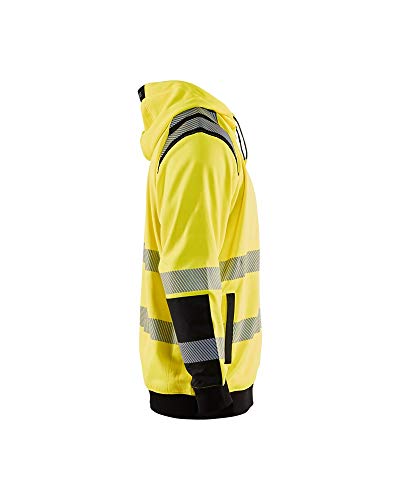 Blaklader Hi Vis Hooded Sweatshirt3
