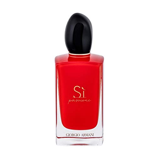 – Sì Passione – Eau de Parfum – Vanilla Perfume for Women – Floral Citrus Fragrance – Blackcurrant Nectar, Damascena Rose, Black Tea Notes - 3.3 Fl Oz