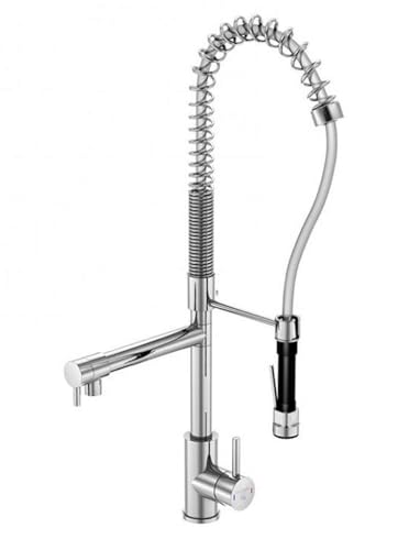 Steinberg Armaturen - Steinberg 100 - Spültisch-Einhebelmischer mit Handbrause verchromt 100 1480