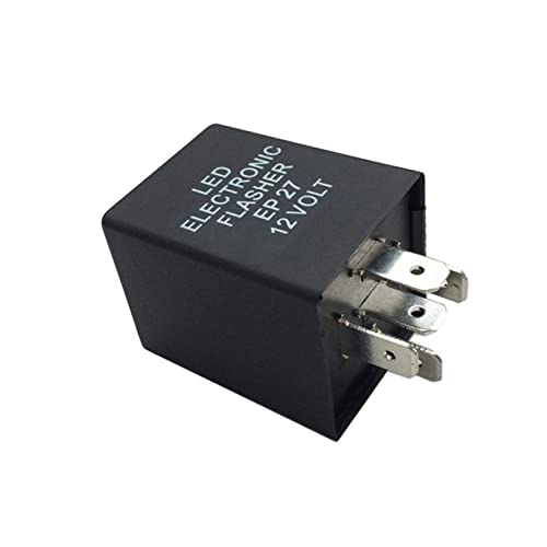 Relé de intermitencia electrónico LED de 5 pines para coche y vehículos automotrices