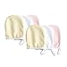 Lurrose 6Pcs Microfiber Makeup Remover Cloth Gloves Facial Cleansing Pads for Facial Exfoliating Cleansing Makeup Removal (Random Color)