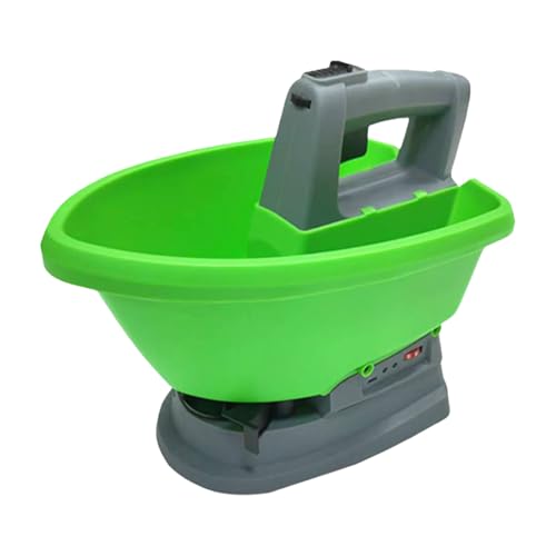 jklymm Seminatrici ergonomiche per anziani Portatile su terreno da giardino Ampia area Fertilizzanti automatici portatili Spandiconcime Spandiconcime ergonomici
