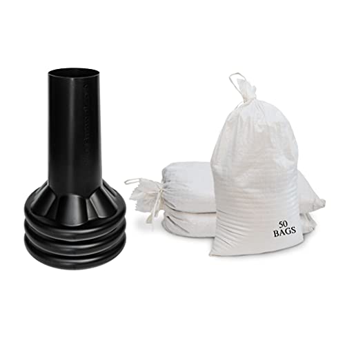Sandbag filler tool with bags image