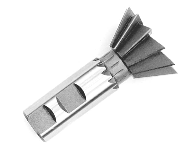 Drill America 3/4" 45 Degree High Speed Steel Weldon Shank Dovetail Cutter, DWC Series
