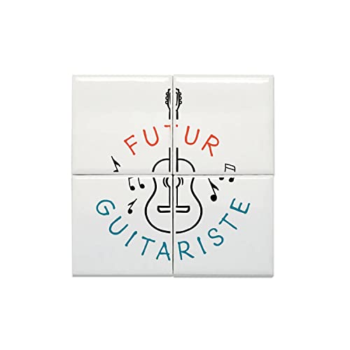 Carreaux Céramique Décoratif Musique pour habiller les murs d'un studio ou salon rock