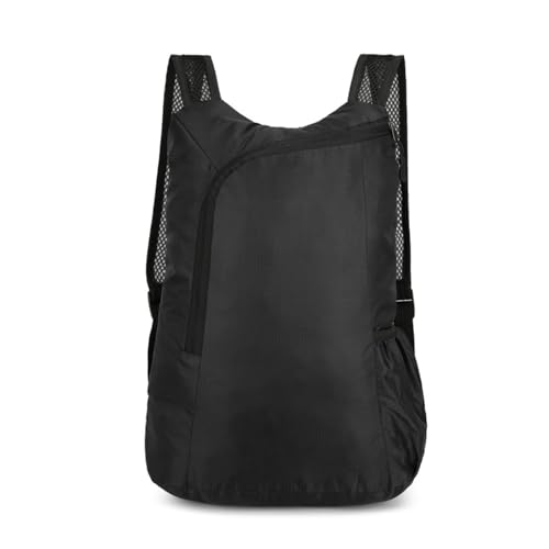 Mochilas de ciclismo al aire libre, senderismo, hidratación, cascos de bicicleta, bolsas de almacenamiento para senderismo, camping y viajes diarios, peso ligero, Color negro., Talla única