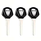 Clés De Contact Vierges pour Motos pour R1 R6 R3 MT03 MT09 MT07 XJ6 XJR1300 FJR1300 TMax FZ6 X-Max Xmax 125 200 Et 250 Neiman contacteur à clé(Noir)