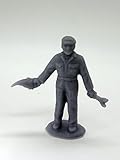  Greenhills Slot Car Vintage Mechanic with Oil Can - Unpainted - 1:32 Scale - NEW - GP22