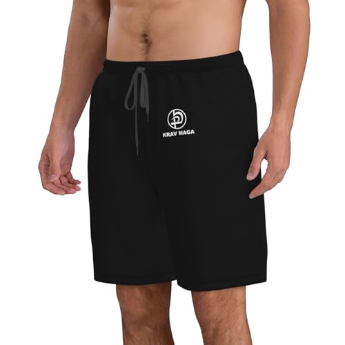 Krav MAGA Logo Men's Beach Shorts Man Swim Briefs2