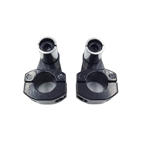 Moto Riser Clamp universel noir guidon réglable pour améliorer le confort de conduite