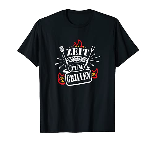 Zeit zum Grillen. Genieße die Freizeit am Grill BBQ T-Shirt