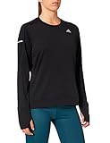 adidas Womens Cooler Longslee Shirt, Black, S