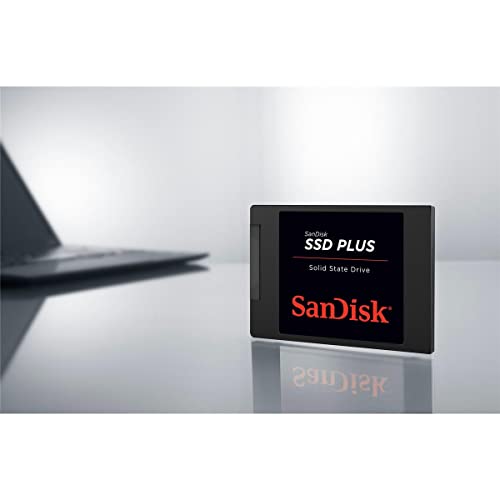 SanDisk SSD PLUS 1TB Internal SSD - SATA III 6 Gb/s, 2.5"/7mm, Up to 535 MB/s - SDSSDA-1T00-G26 by Sandisk - Image 2
