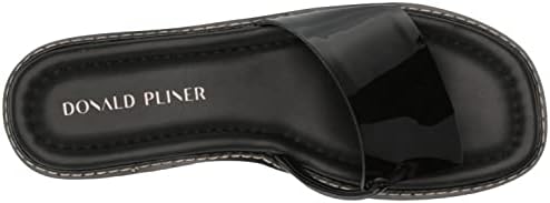 Donald Pliner Women's Sandal, Black Soft Patent, 8.5 | Image 4