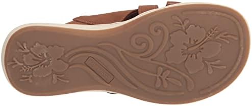 Easy Street Women's Flint Slide Sandal, Tan, 11 Wide | Image 3