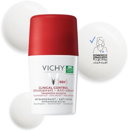 Vichy 96 Hour Clinical Control Deodorant for Women 50ml