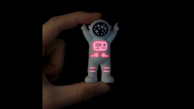 25 Mini-Astronauten-Figuren – Leuchten Im Dunkeln – Buntes Weltraum-Spielzeug Für Kinder – Ideal Als Piñata-Füller, Partygeschenke & Goodie-Bags