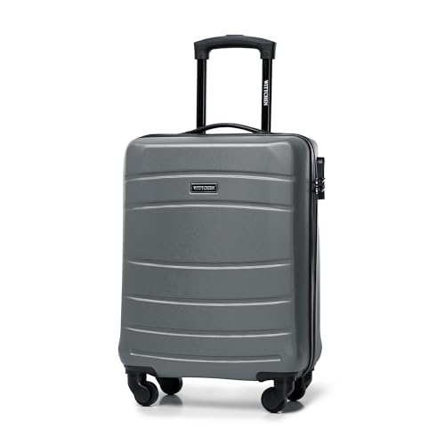 WITTCHEN Cabin Suitcase, ABS Hardshell, Grey