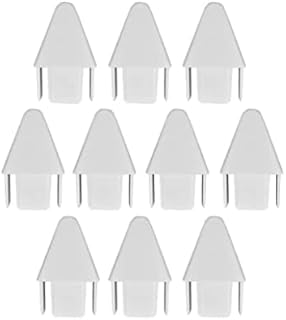 Weatherables Vinyl Picket Fence Caps – White Vinyl Caps for a Distinct, Finished Look, Made for 7/8in x 1.5in Picket Post (Spade, 10 Pack)