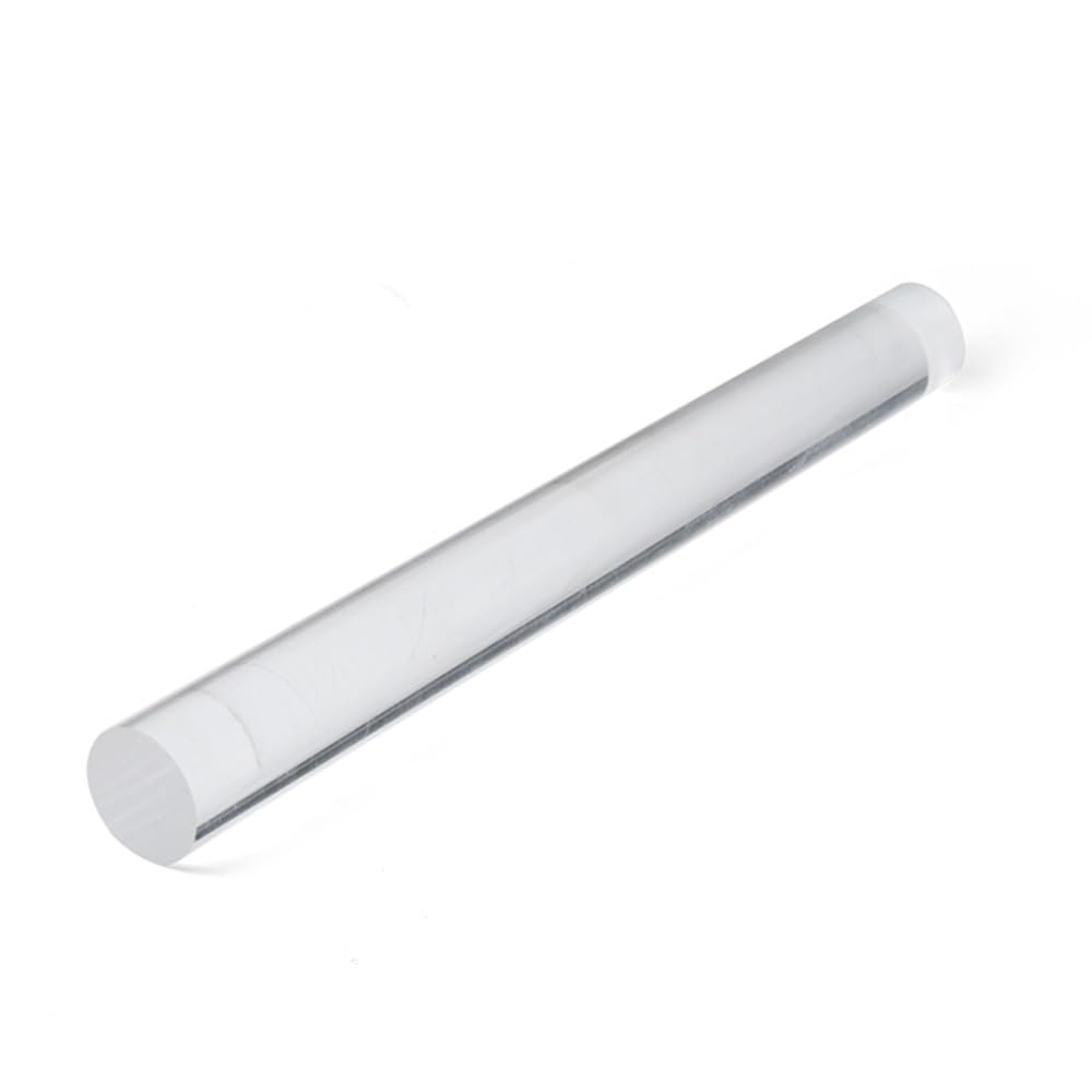 LKLNCXC Plastic rod 1pc Clear Acrylic Round Rod, Cake Topper Sticks For Crafts L 100 to 500mm, For Toppers(500MM*80MM)