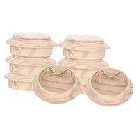 Amazon.co.jp: FUNOMOCYA 8個耐摩耗 滑り止め家具コースター ソファ