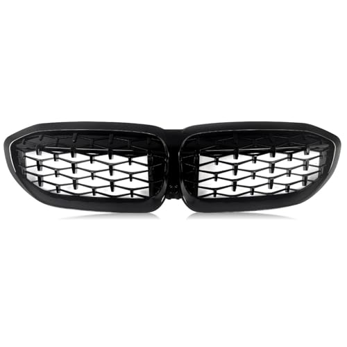 Grille pare-choc avant pour BMW Série 3 G20 G21 calandre diamant noir 19-21