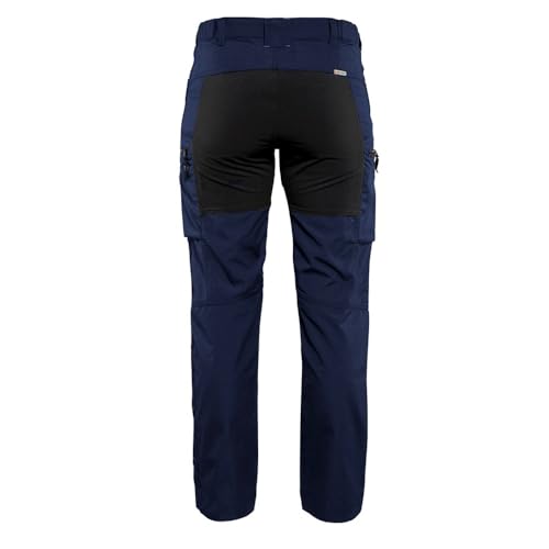 Pantalones de trabajo Blaklader mujer stretch azul marino pantalon laboral elastico C30 6