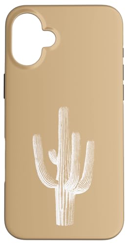 Wilderness Botany Saguaro Cactus - �x�[�W��/�^�� �X�}�z�P�[�X iPhone 16 Plus �p