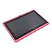 Produktbild Pudincoco 7 Zoll TFT Display HD 1080P Quad Core Dual Kamera 512M + 8G Tablet für Android (Farbe: pink)