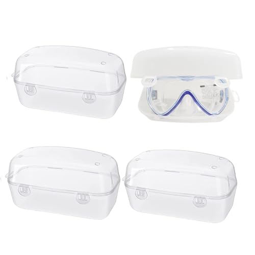 3Pcs Estuche para Máscara de Buceo Estuche Antipolvo para Máscara Caja para Snorkel Estuche para Gafas de Natación Regalo para Adultos y Niños miniatura 3
