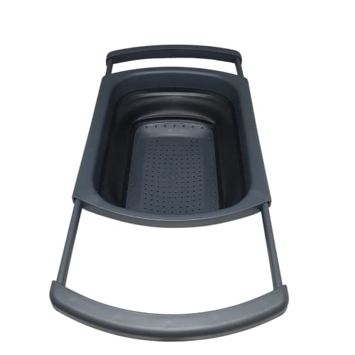 Escorredor Retrátil Silicone Verdura Massas Macarrão Vapor