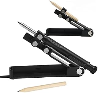 Multifunction Scribing Tool for Woodworking, Construction Pencil Carpenters Pencil Multi-Function Scribe Tool DIY Woodworking Scribe Gauge Scriber Line Maker Measuring Scriber