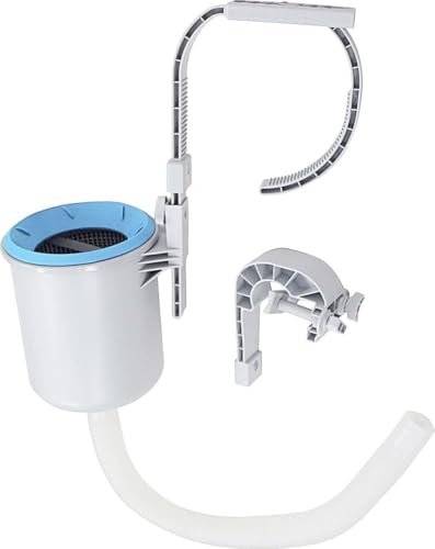 Intex Deluxe Wandmontage-Oberflächenskimmer -stärker Filter, leicht zu reinigen, perfekt für Familien - für Becken und Ö
