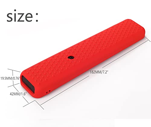 Image of Oboe Silicone Full Wrap Remote Case Compatible with Sony Smart Tv 2022 Voice Remote RMF-TX 800U RMF-TX 900U Remote Cover with Lanyard (C-White)