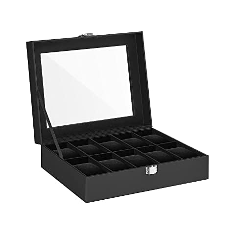 Boîte à Montres SONGMICS JWB010B02 Cover