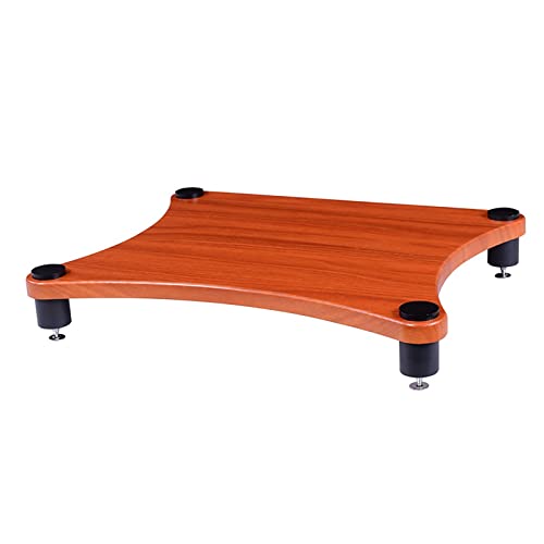 BTZHY Speaker Stands,Wood One Bookshelf Desktop for Surround Sound and Book Shelf Speakers, Sturdy and Durable, with Floor Spikes