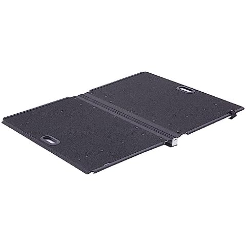 3' Silver Spring Aluminum Butterfly Folding Patio Door Ramp with Carrying Bag Cover
