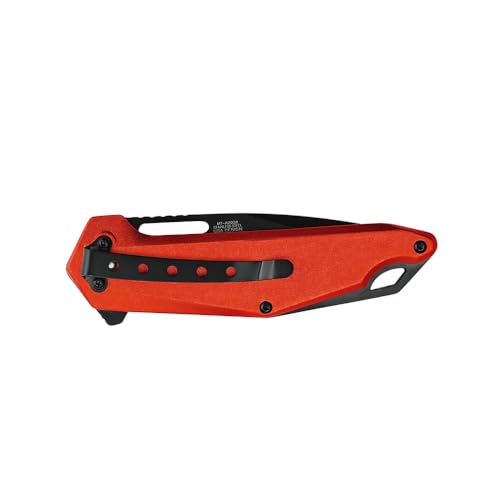 Tac-Force Pocket Folding Knife, 7.75-Inch Overall Length, Yellow Aluminum Handle, 3Cr13MoV Steel Blade, Camping, Hunting, EDC by Tac-Force - Used condition - Image 2