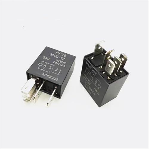 Relais HFV6 024-ZL-TR 24V mini contacteur étanche 20A basse consommation