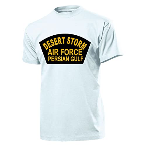 Aérographe Desert Storm 3753 blason t-shirt blanc XXXXX-Large pour passionnés d'histoire