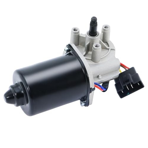 Image of BDELI New Front Windshield Wiper Motor Fit for 1998-2006 Dodge Ram 1500 3.7 /3.9 /4.7 /5.2 /5.9L, 2000-2002 Dodge Ram 2500 4.7 /5.2 /5.9 /8.0L, 2000-2002 Dodge Ram 3500 5.9 /8.0L 40-3024 WPM3024 WIP1700