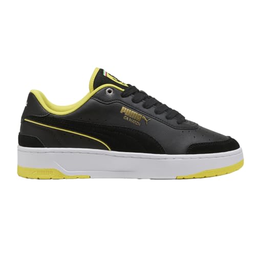 PUMA Mens Scuderia Ferrari Ca Match Lace Up Sneakers Shoes Casual - Black