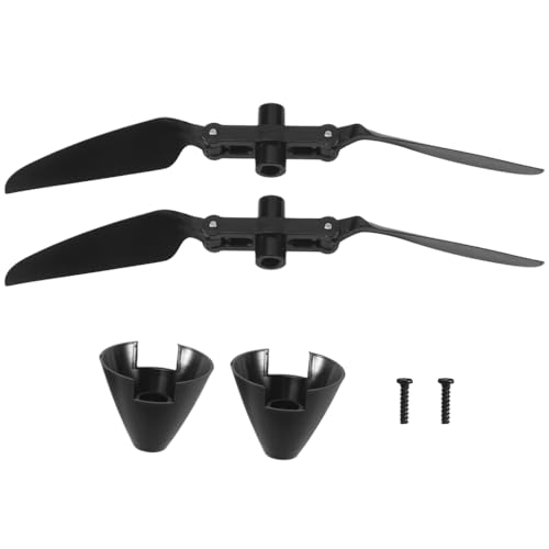 XK A800 RC Airplane Fixed Wind Glider交換部品用のXK A800 0006と互換性のある2PCS折りたたみプロペラ