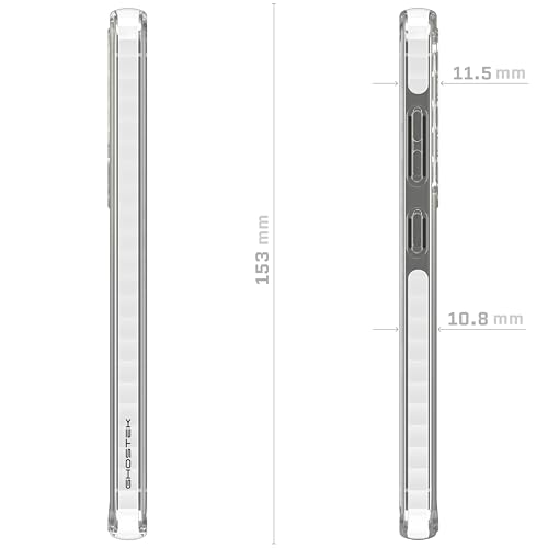 Ghostek Polarity Magnetic Samsung Galaxy S24 Case, Compatible with MagSafe Accessories, Clear Shockproof Protective Phone Cover Designed for 2024 Galaxy S24 (6.2 Inch) (Clear) - Image 5