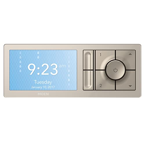Moen TS3302TB Smart Shower 2-Outlet Digital Shower Controller for Thermostatic Shower Valve, Terra Beige